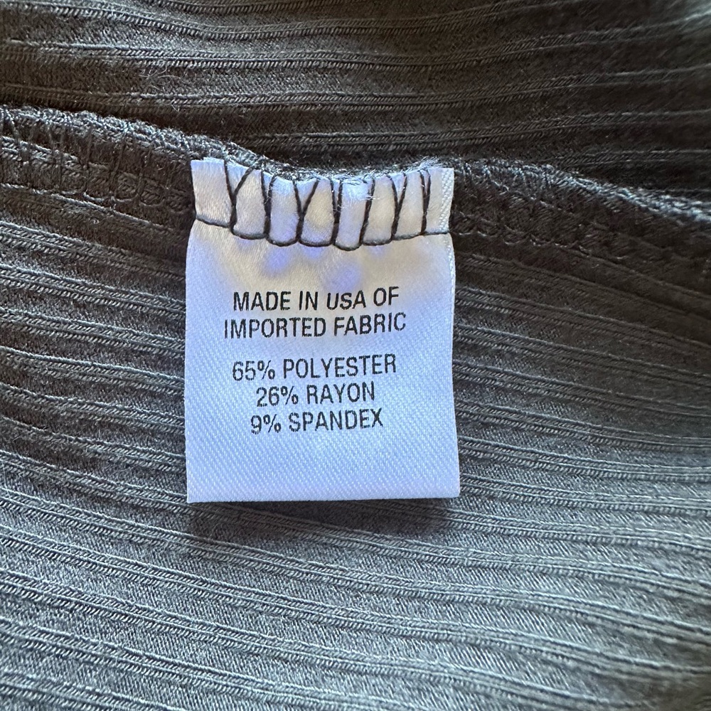 DREW Charcoal Gray Bodysuit - Picture 4 of 5